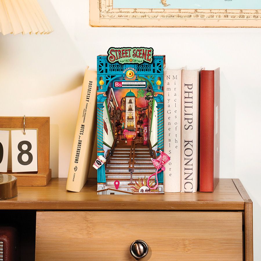 Scena di strada - Fermalibri