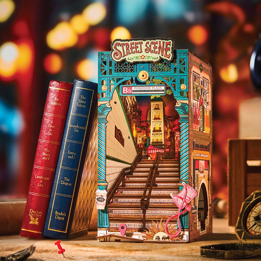 Scena di strada - Fermalibri