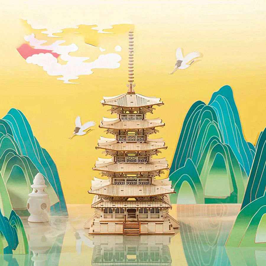 Pagoda a cinque piani