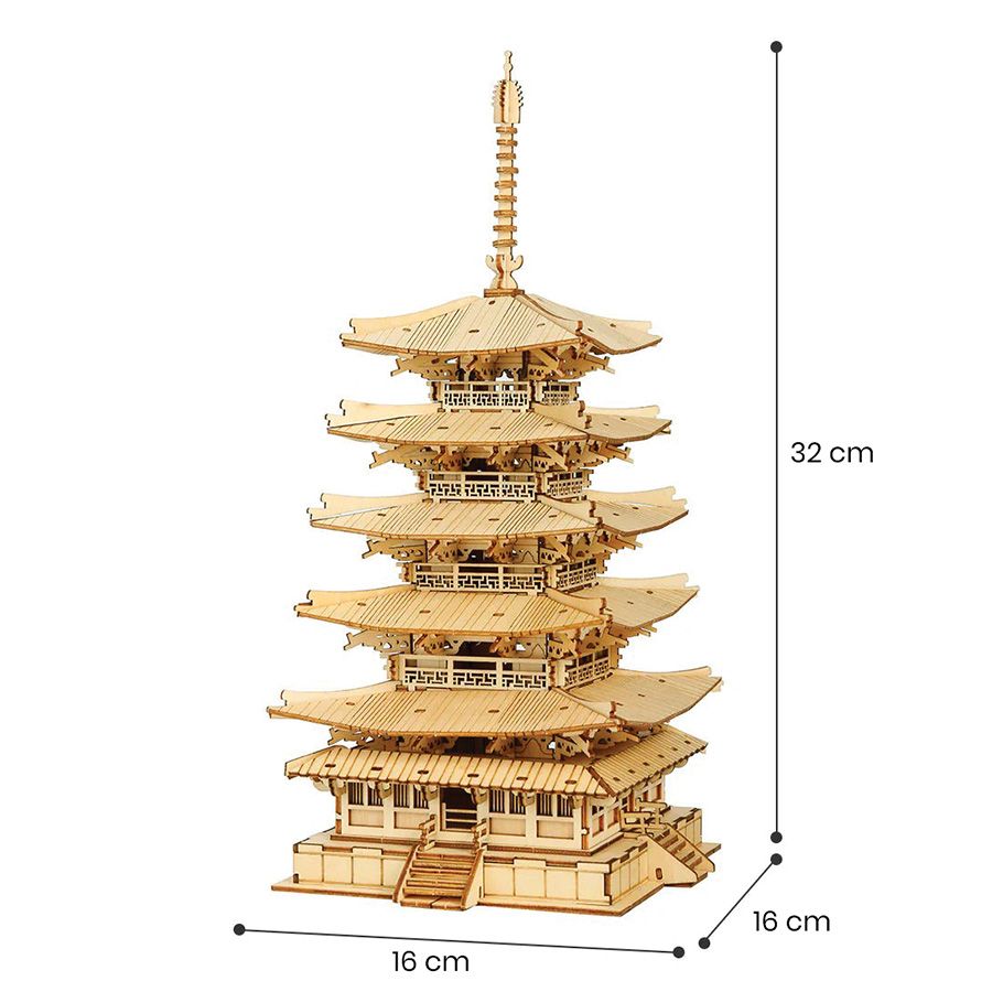 Pagoda a cinque piani
