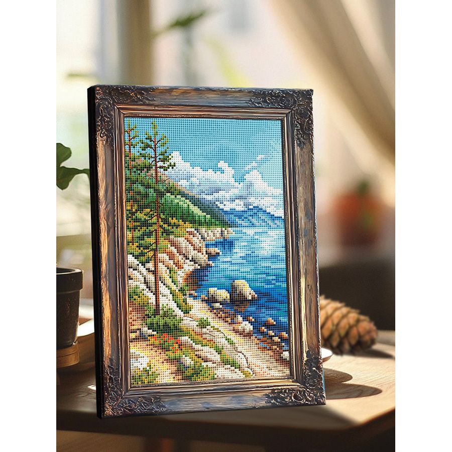 Discesa verso il lago azzurro