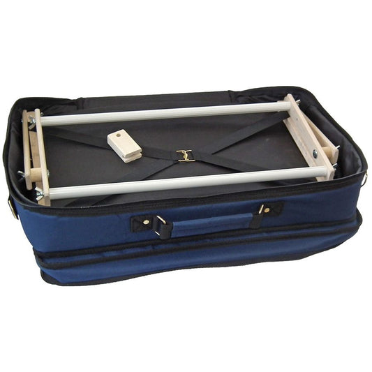 Telaio da ricamo + Valigia blu