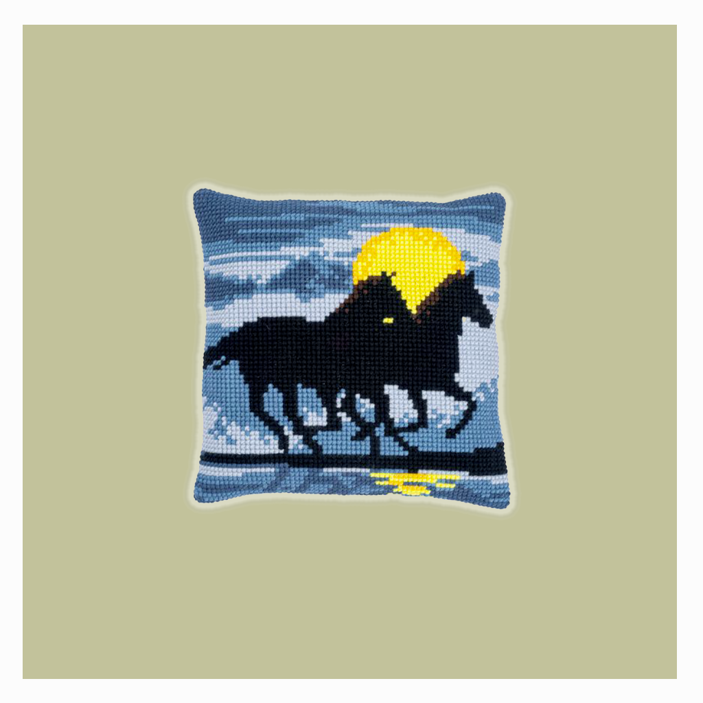 VOID Barrette Blu Cuscini federe Poliestere Impermeabile per
