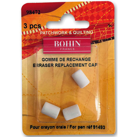 3 gomme di ricambio