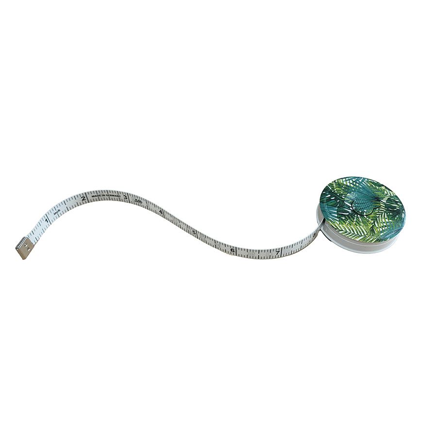 Centimetro da cucito Jungle - Fogliame verde