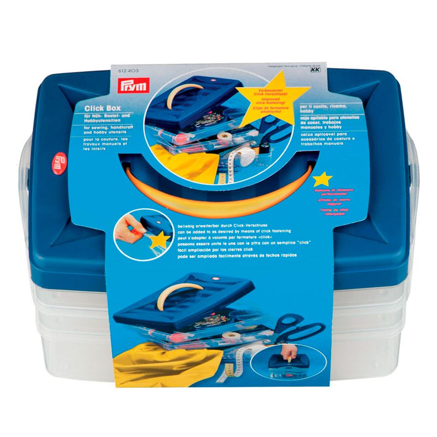 Set di 3 scatole Click Box