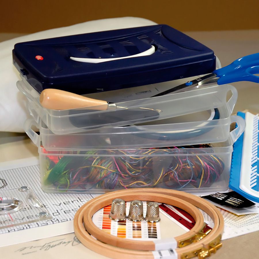 Set di 3 scatole Click Box