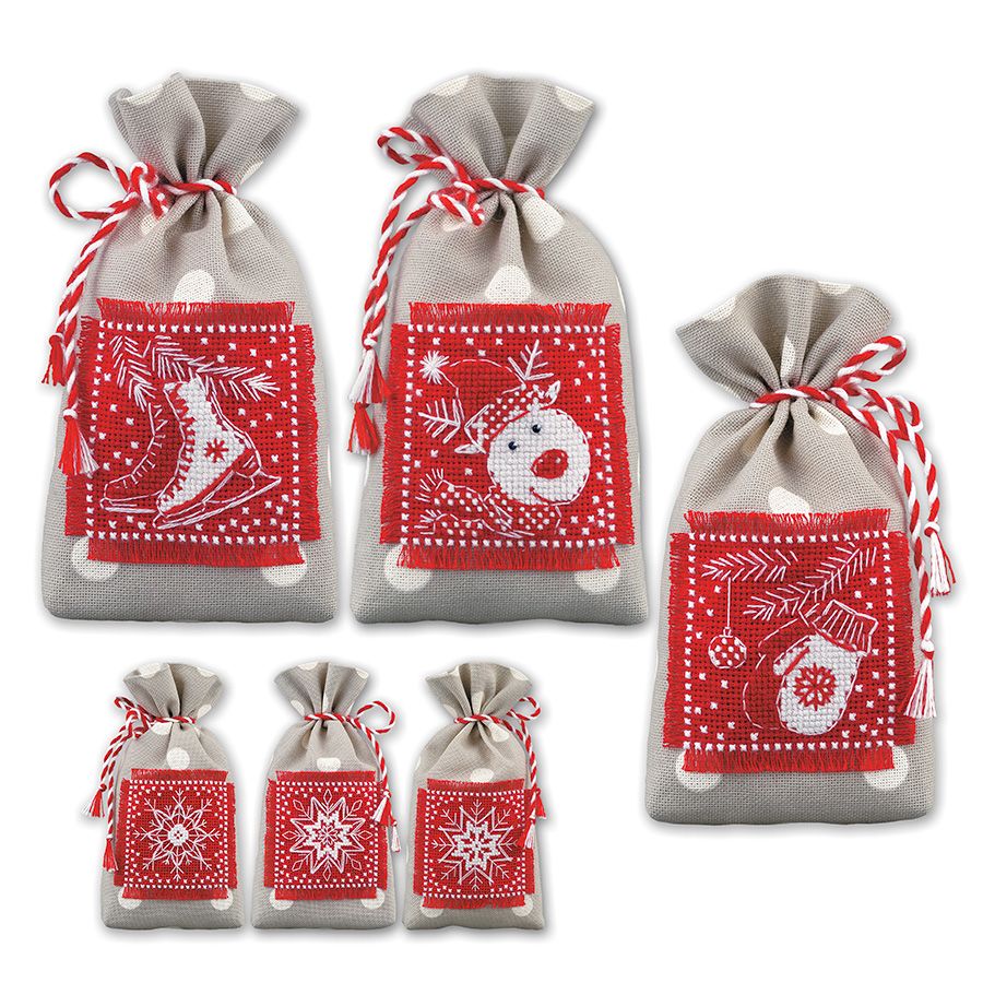 Kit bustina profumo di Natale con decorazioni