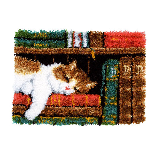Gatto sui libri