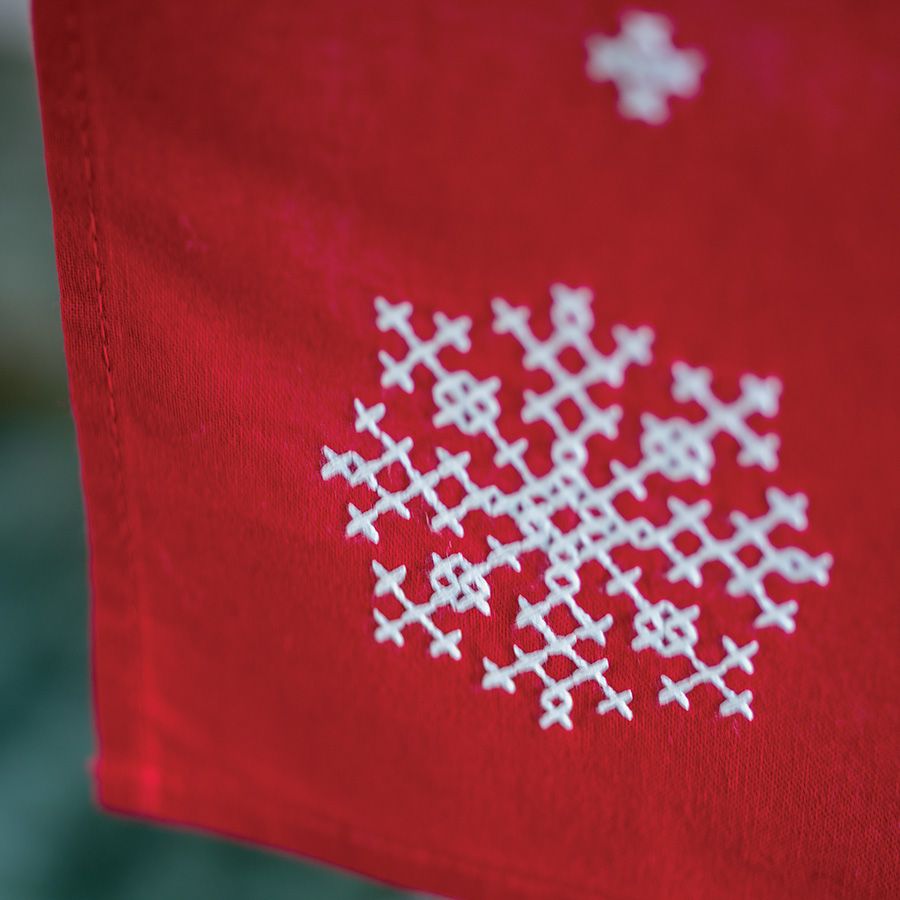 Slitta di Natale - Tovaglie e Strisce da Ricamare - La Casa Del Mezzo Slitta di Natale - Tovaglie e Strisce da Ricamare - La Casa Del Mezzo