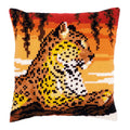 Leopardo al tramonto