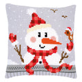 Pupazzo di neve felice