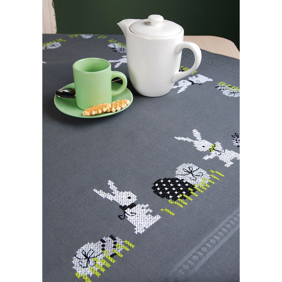 Coniglietti e uova di Pasqua