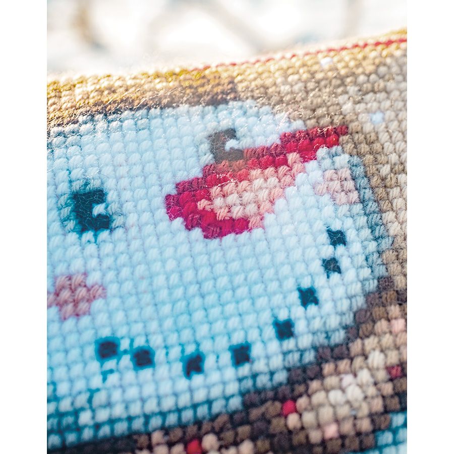 Pupazzo di neve col sorriso