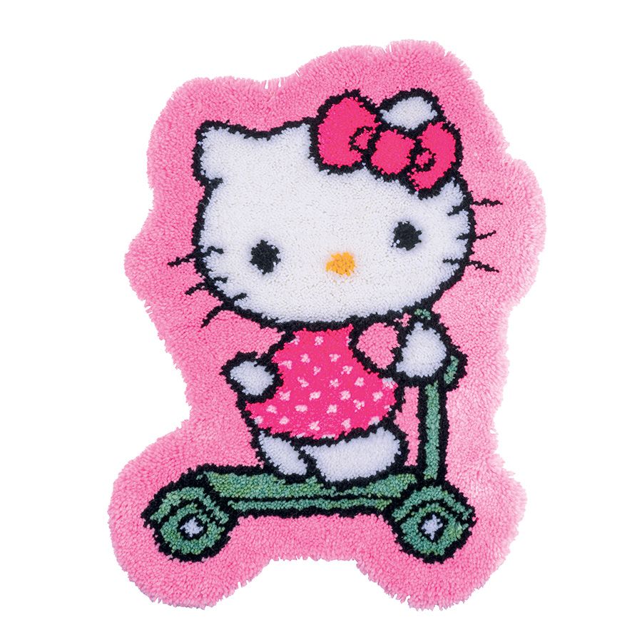 Hello Kitty in monopattino