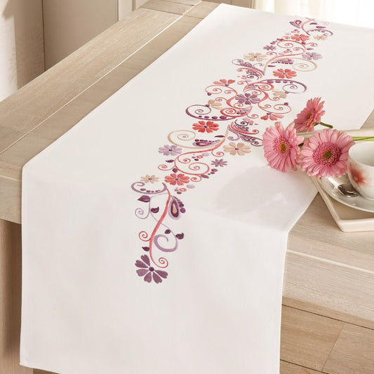Fantasia rosa e viola
