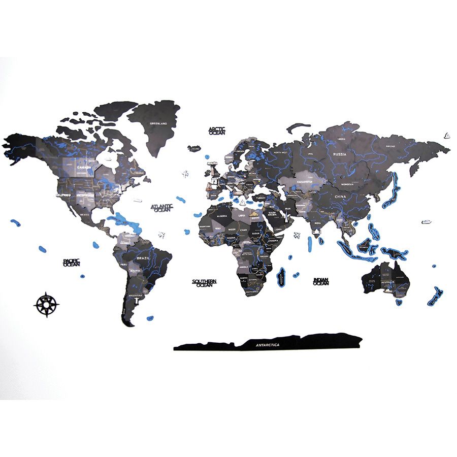 Mappa del mondo XXL