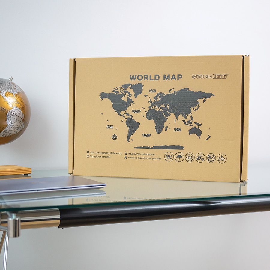 Mappa del mondo XXL