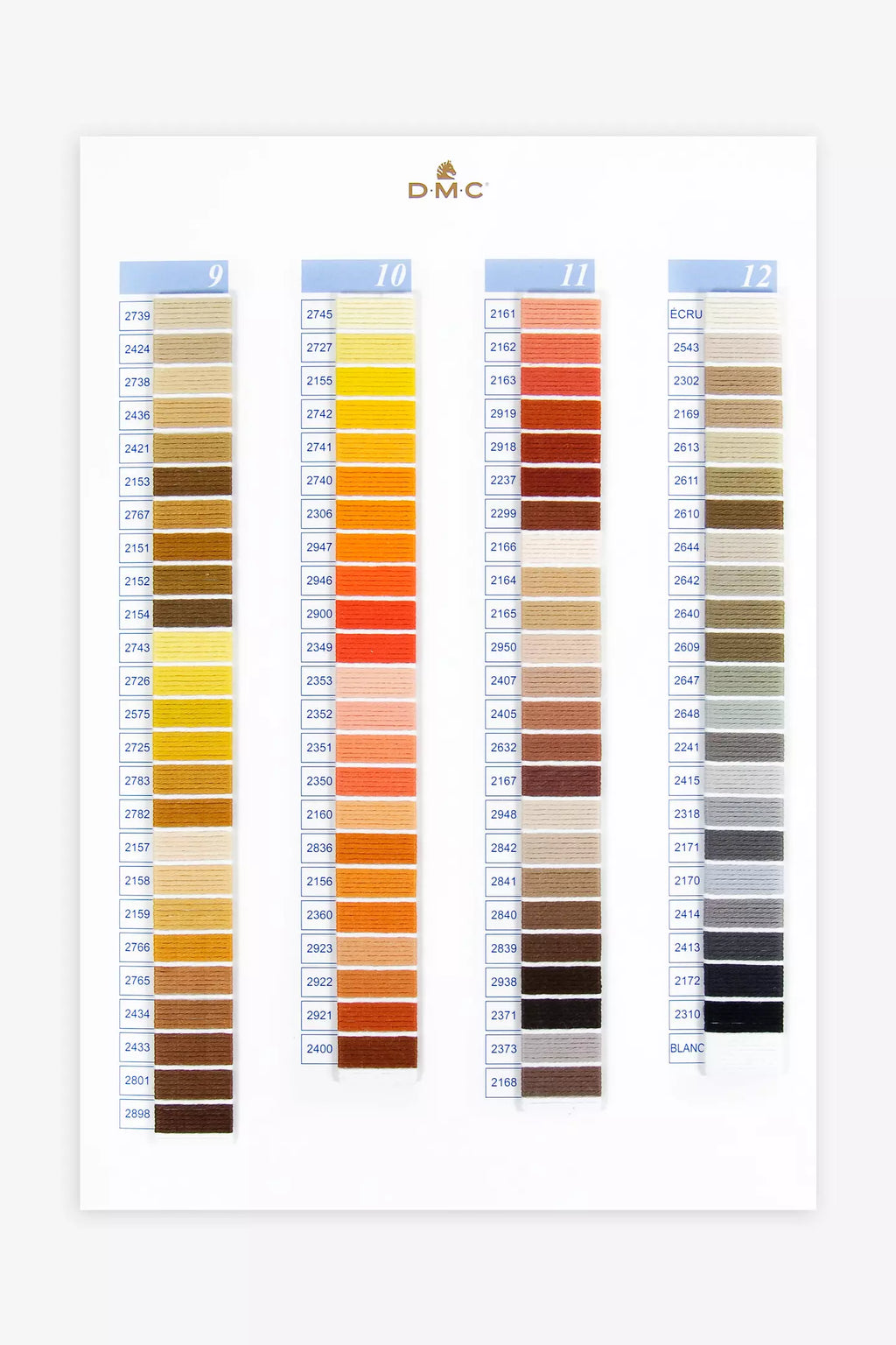 Cartella Colori Cotone Ritorto DMC